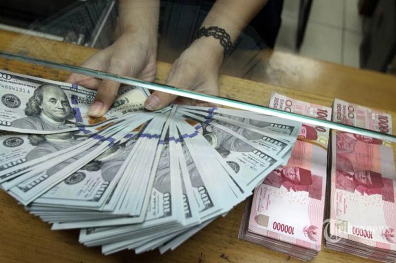 rupiah dollar