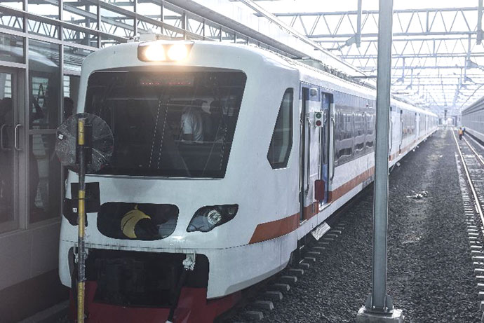 Railink Uji Coba Perdana KA Bandara Ke Bekasi