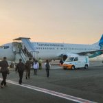 garuda indonesia wujudkan laba rp 1 triliun