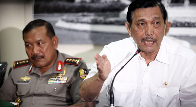 di hadapan kopassus luhut tegaskan kedaulatan negara