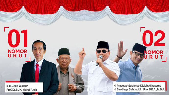 hasil survey jokowi - maruf amin unggul