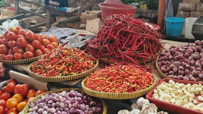 pasca lebaran harga cabai dan bawang merah tetap terjaga
