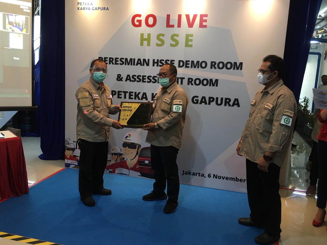 pkg resmikan hsse demo room dan assessment room