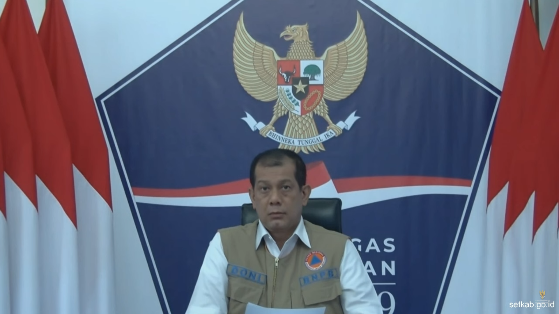 kepala bnpb doni monardo umumkan dirinya terpapar covid-19