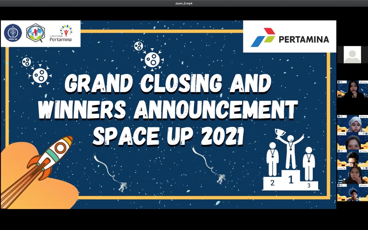 universitas pertamina gelar space u