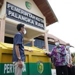 Pertamina Serahkan 4 Unit Kontainer Sampah untuk Pemkot Palangkaraya