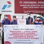 Pertamina Sumbang Ambulans dan Mobil Jenazah Untuk Masyarakat Kalteng