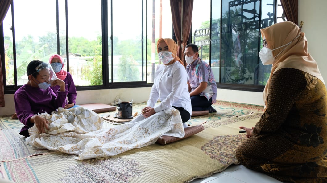 dirut pertamina kunjungi program csr pemberdayaan difabel di boyolali