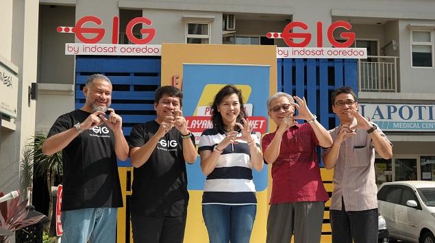 im2 launching gig home di apartemen pgv