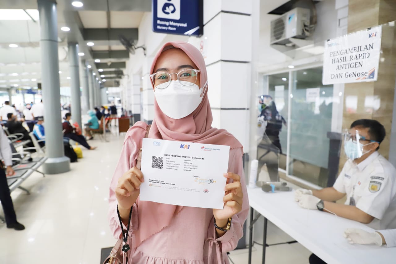 kai tambah 6 titik layanan genose c19 di stasiun