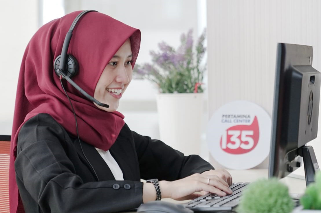 single contact center 135 optimalkan layanan pertamina