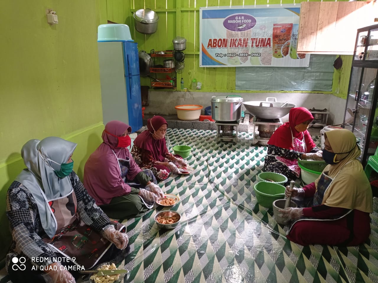 ukm abon tuna masohi naik kelas secara progresif