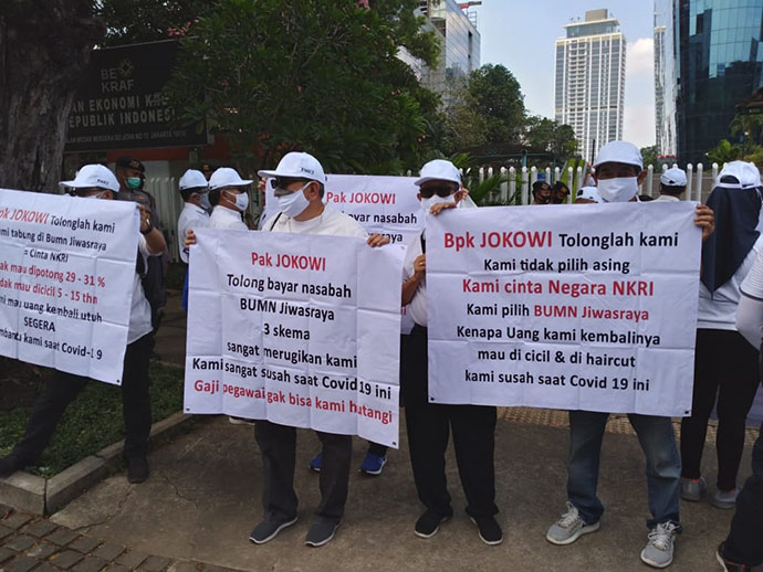 Kementerian BUMN dan DPR Dinilai Cuci Tangan Soal Kasus Jiwasraya