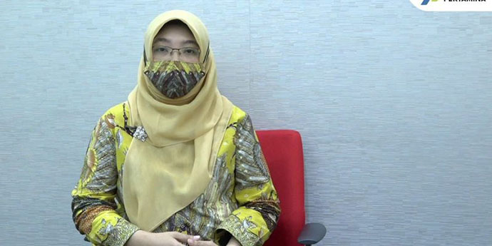 Pjs. Senior Vice President Corporate Communications & Investor Relations Pertamina, Fajriyah Usman