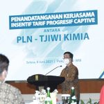 PLN Teken Perjanjian Jual Beli Tenaga Listrik Dengan Tjiwi Kimia