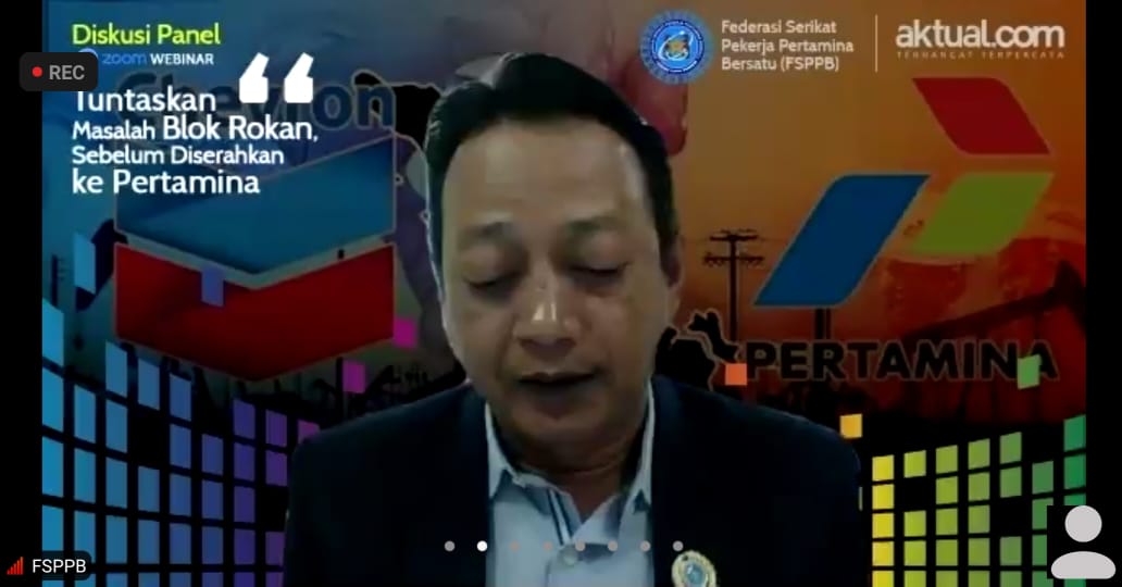 tuntaskan masalah blok rokan sebelum diserahkan ke pertamina