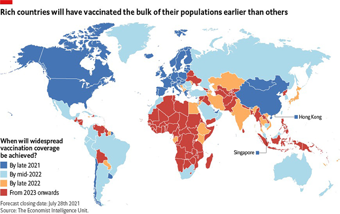 Kajian EIU: Negara Yang Lambat Lakukan Vaksinasi, Bakal Merugi