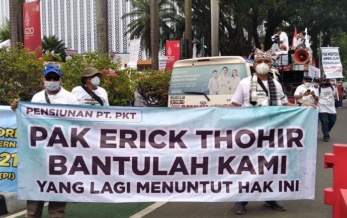 Tuntut Hak Pensiunan, Korban Asuransi Jiwasraya Minta Bantuan Kementerian BUMN