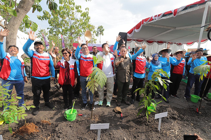 Peresmian Hutan Pertamina-UGM, Berpotensi Kurangi Lebih Dari 170 Ribu Ton CO2