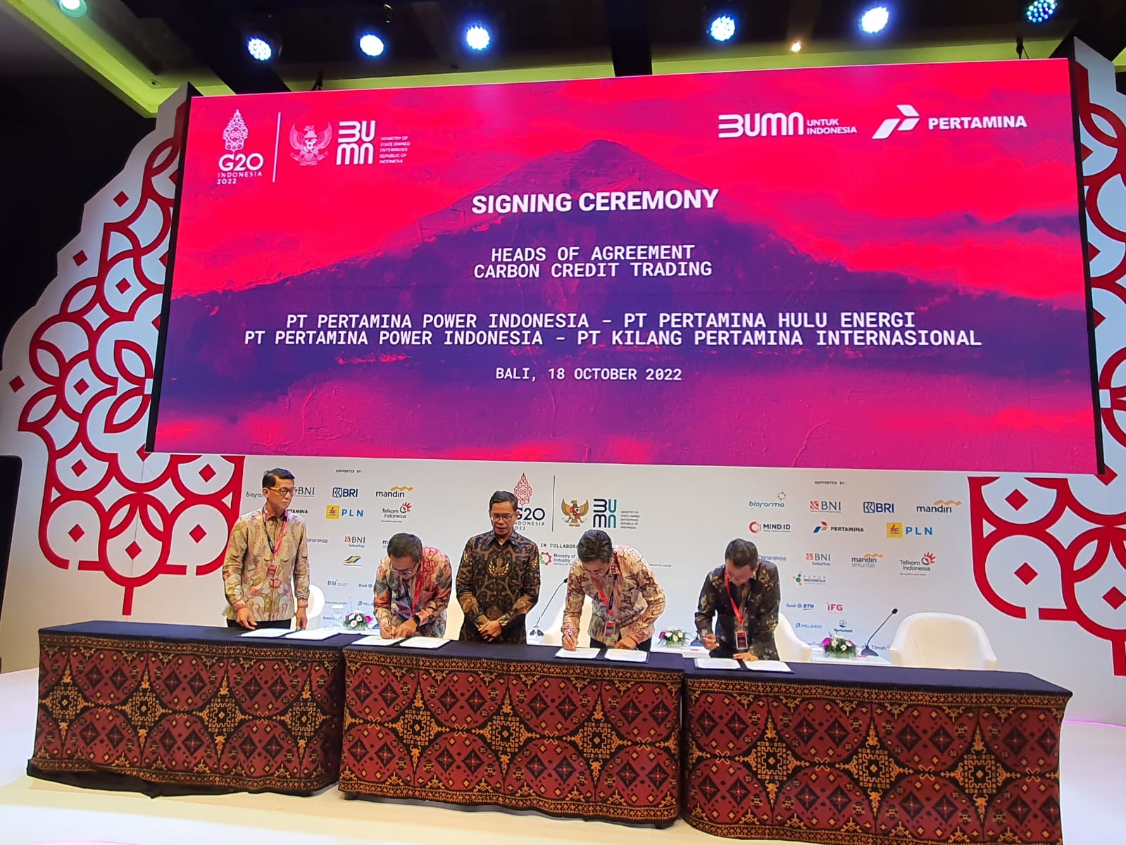 Tekad Kuat Implementasi ESG Net Zero Emission, PT KPI Teken Perjanjian Karbon Kredit & Kolaborasi Penjajakan Investor