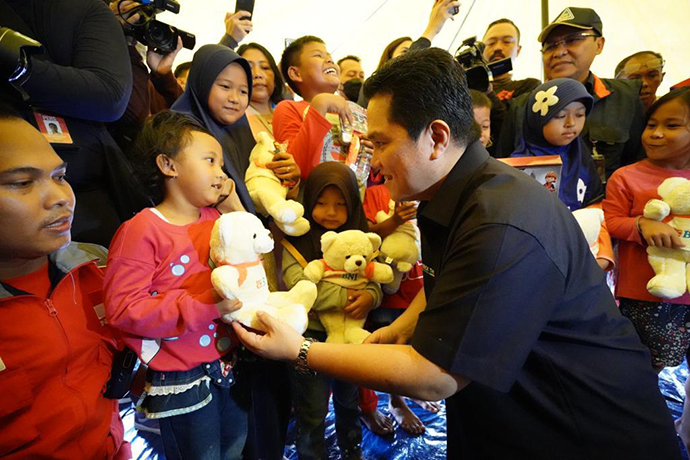 BUMN Gotong Royong Bantu Pemulihan 40 Desa Terdampak Gempa Cianjur