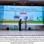Sertipikasi Proyek Strategis Nasional dan Aset, Menteri ATR/Kepala BPN dapat Apresiasi Pertamina