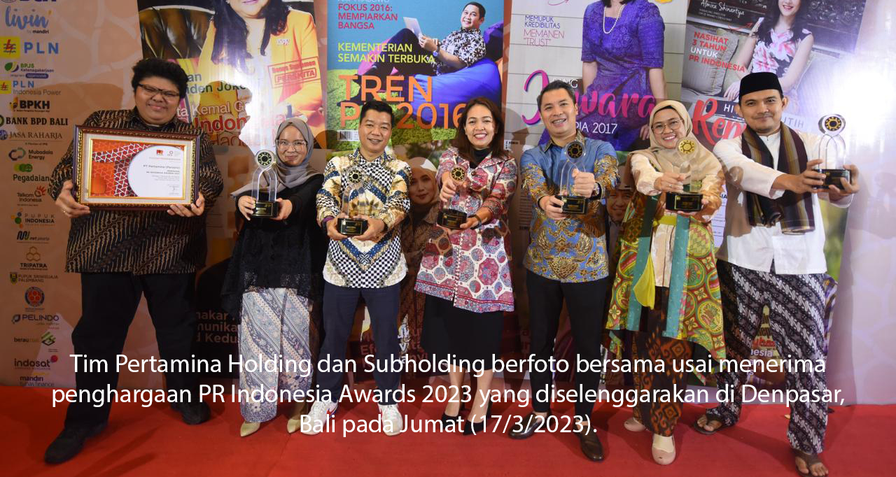 Pertamina Group Raih 50 Penghargaan di Ajang PR Indonesia Awards 2023