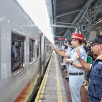 Kementerian BUMN Lepas 15 Ribu Peserta Mudik Bersama BUMN 2023 Moda Kereta Api