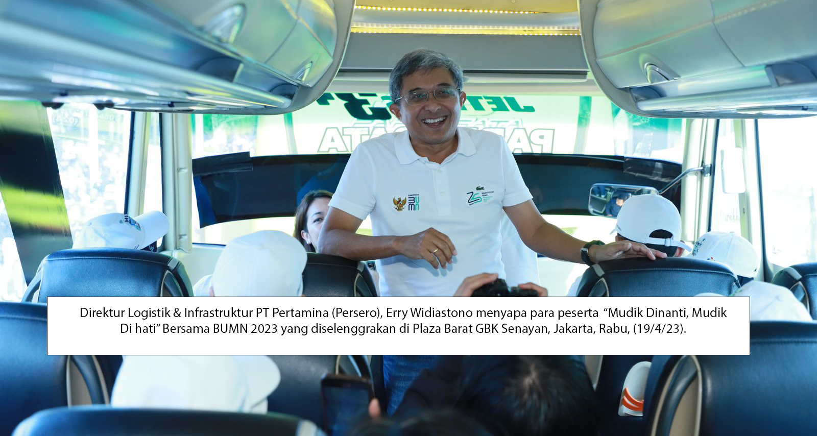 Pertamina Berangkatkan 3.000 Orang di Program Mudik Dinanti, Mudik di Hati Bersama BUMN