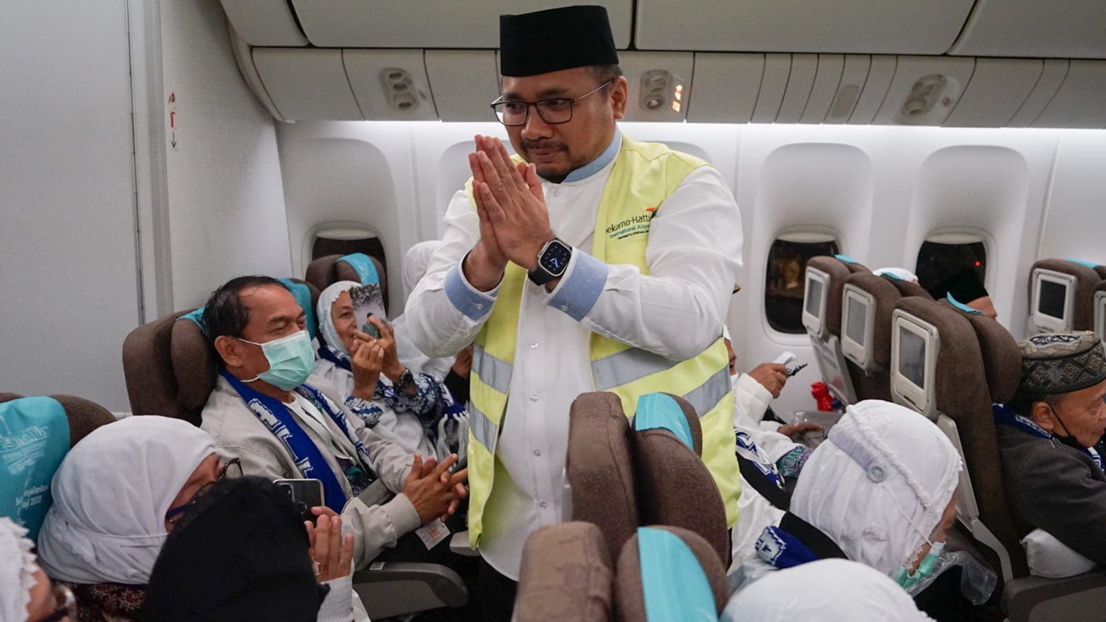 Awali Musim Haji 2023, Hari Ini Garuda Indonesia Terbangkan 1.932 Calon Jemaah Haji Menuju Madinah