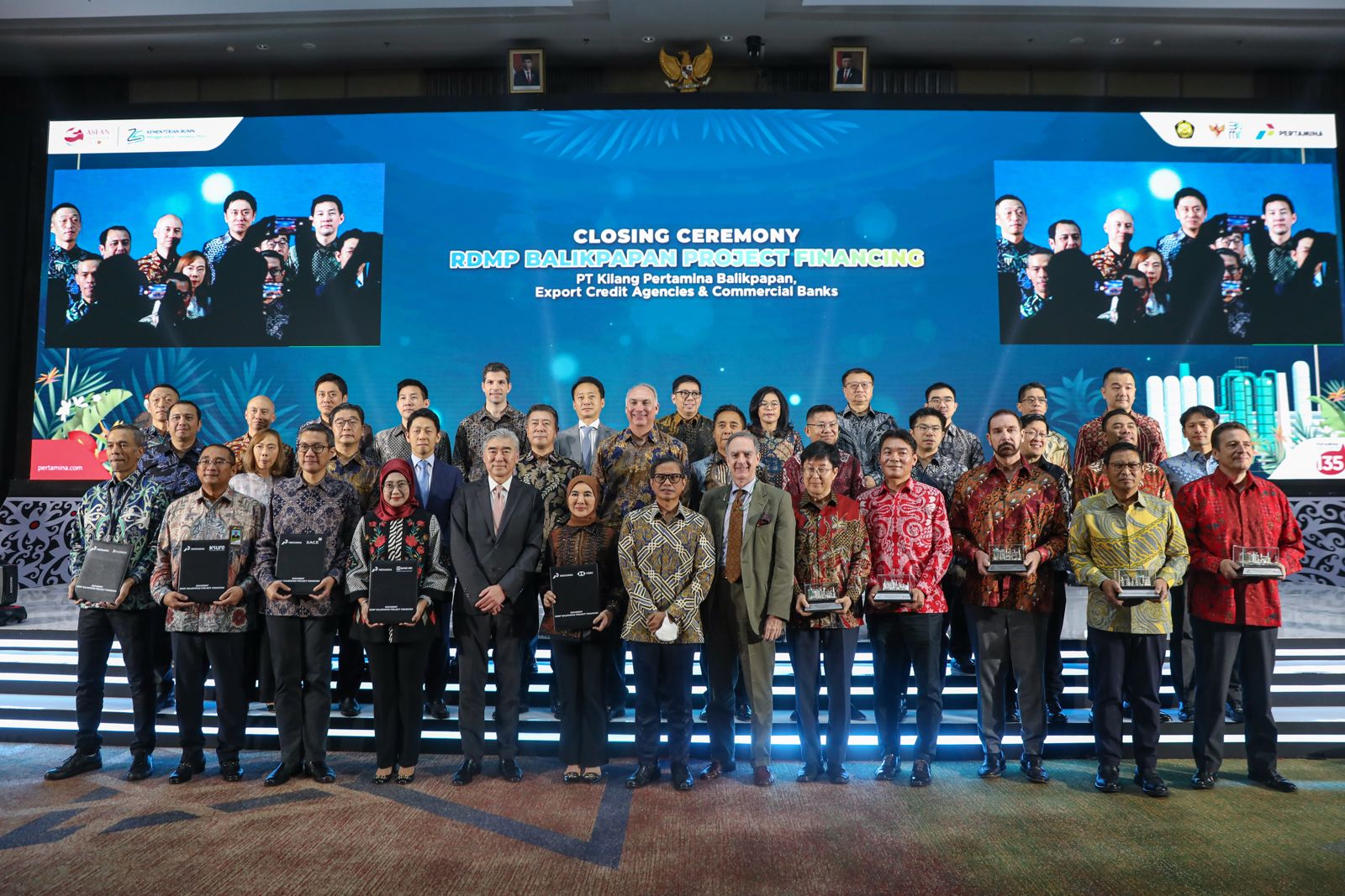 Wujudkan Ketahanan Energi Nasional, Pertamina Dapat USD 3,1 M untuk Pendanaan Proyek RDMP Kilang Balikpapan