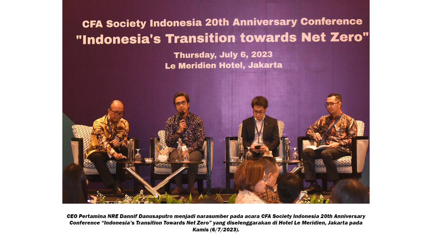 Hadir di Konfrensi CFA, Pertamina Sampaikan Cara Capai NZE 2060