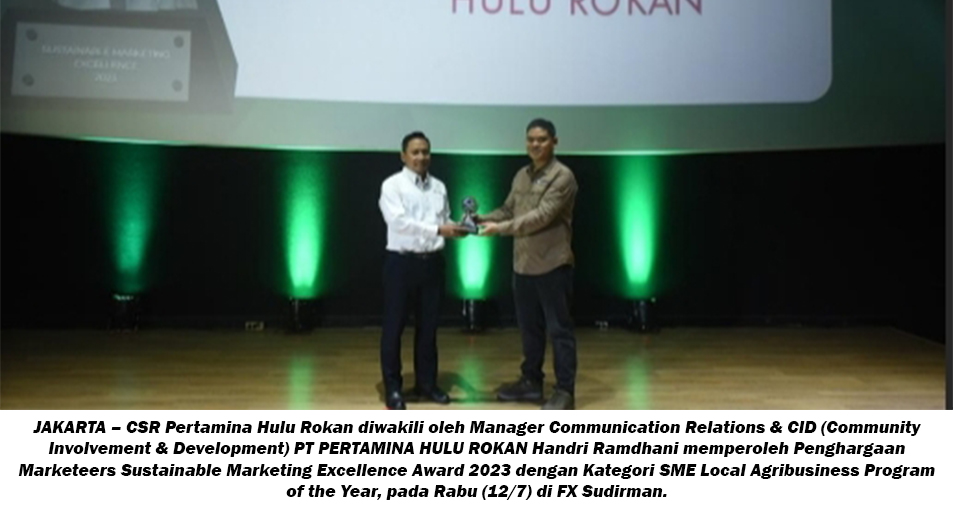 Komitmen Dorong Pembangunan Berkelanjutan, Pertamina Borong 7 Penghargaan Sustainable Marketing Excellence Award 2023