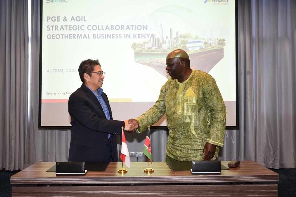 Kembangkan Konsesi Longonot di Kenya, PGE Jajaki Kerja Sama dengan AGIL