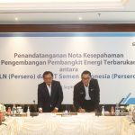 Dorong Penggunaan Energi Bersih, PLN dan Semen Indonesia Teken MoU