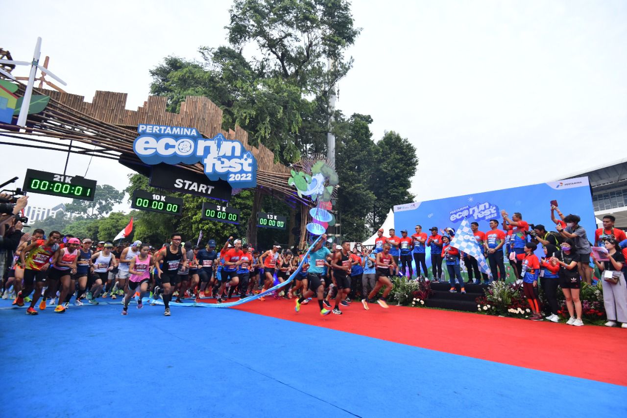 Ajak Masyarakat Ikuti Gaya Hidup Ramah Lingkungan, Pertamina Eco RunFest Kembali Digelar