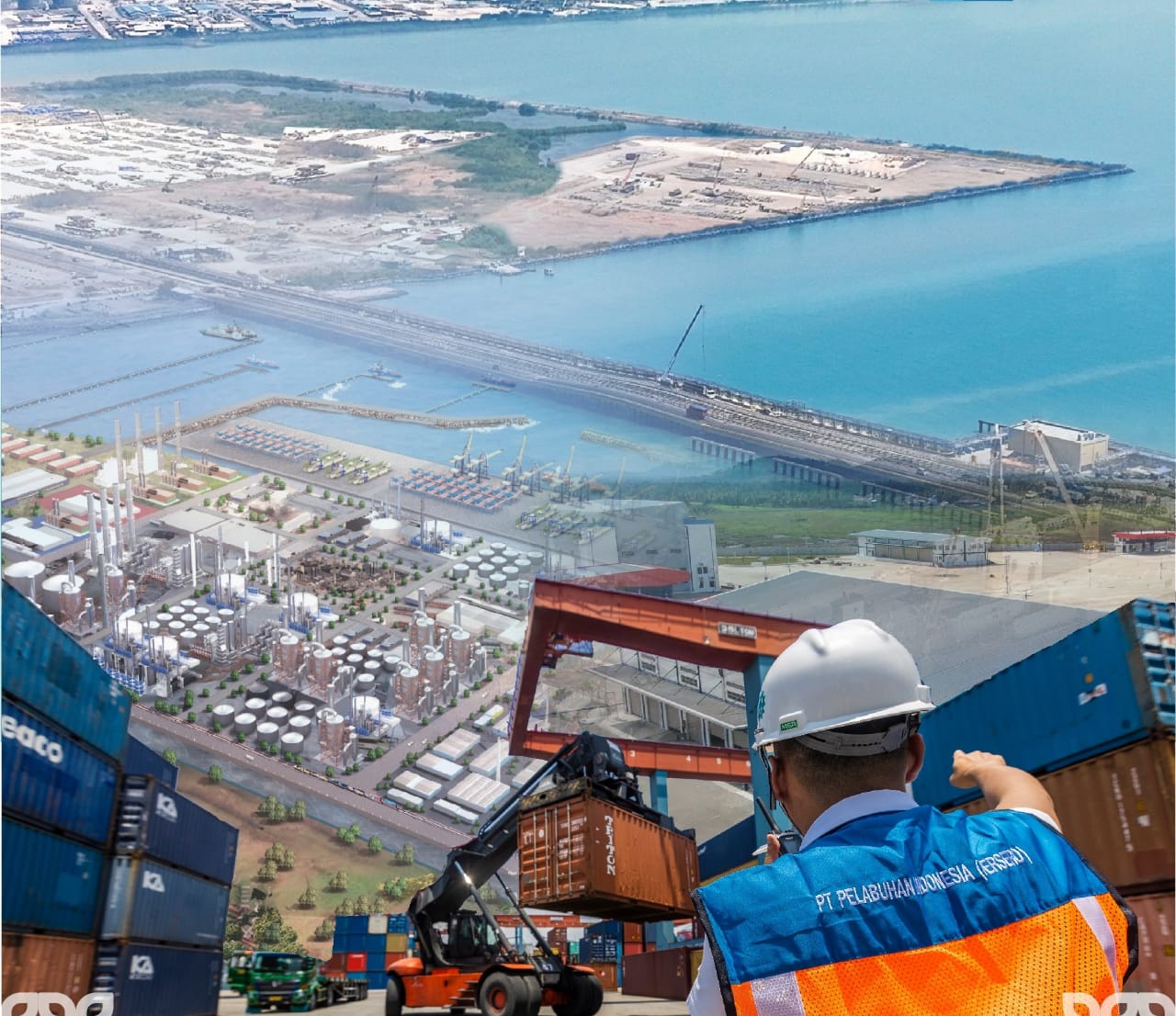 PT Pelindo Bangun Pelabuhan dan Kawasan Industri Terpadu