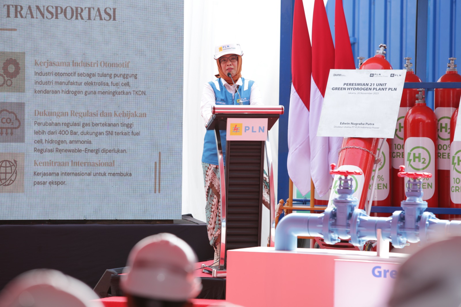 Sukses Produksi Green Hydrogen, PLN Siapkan Stasiun Pengisian Untuk Rantai Pasok Di Sejumlah Daerah