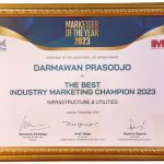 Darmawan Prasodjo Raih The Best Industry Marketing Champion 2023