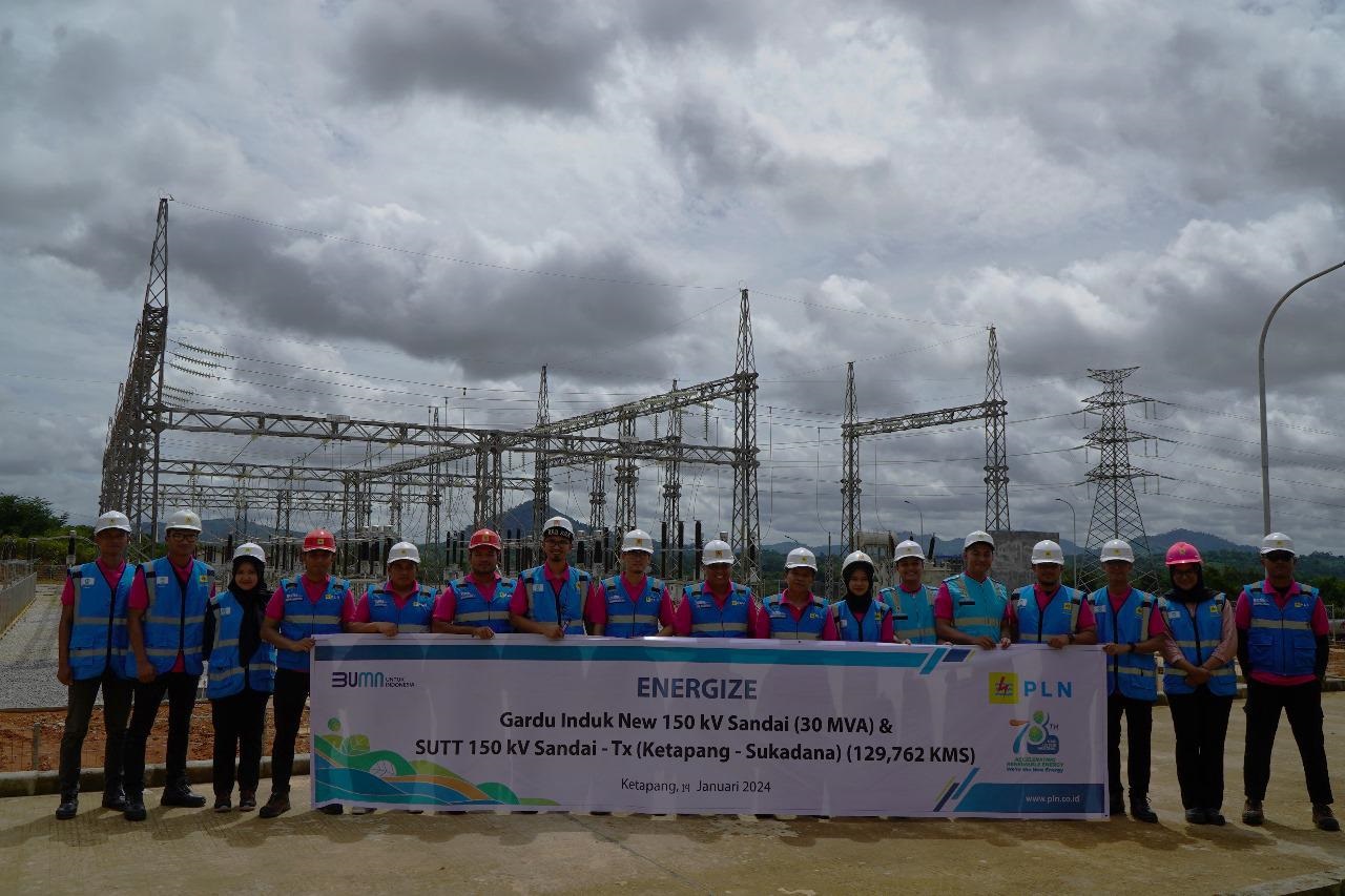 PLN Bangun 191 Tower SUTT 150 kV dan GI 30 MVA di Kabupaten Ketapang Kalbar