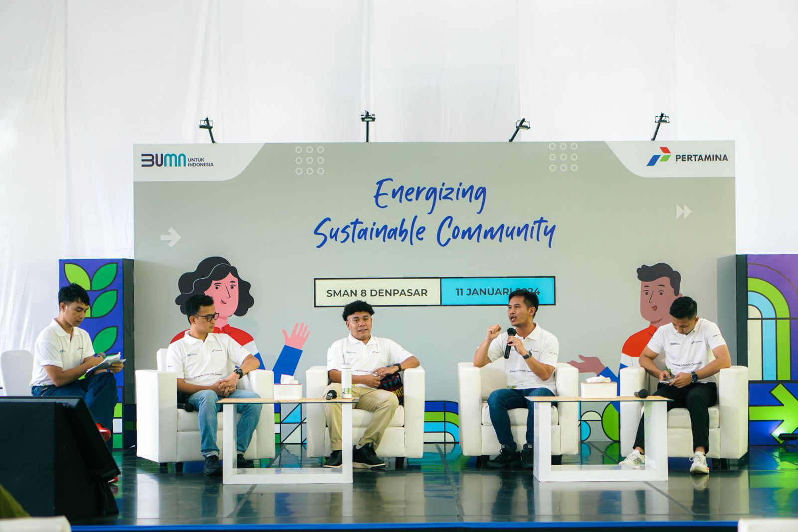 Pertamina Dukung SMA Negeri 8 Denpasar Menjadi Sekolah Ramah Lingkungan