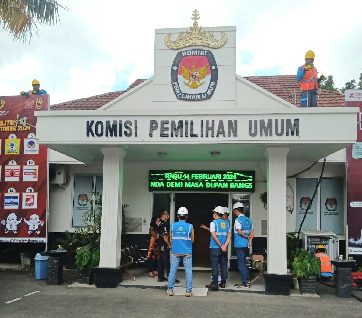 Hari H Coblosan Pemilu 2024 Berjalan Baik, PLN Sukses Amankan Pasokan Listrik Nasional