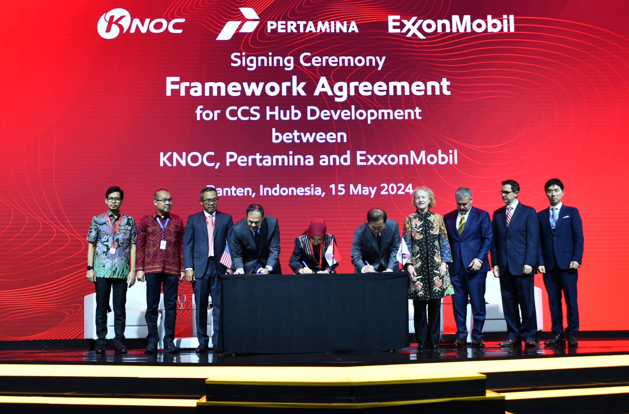 Pertamina, KNOC, dan ExxonMobil Jalin Kerjasama Kembangkan CCS