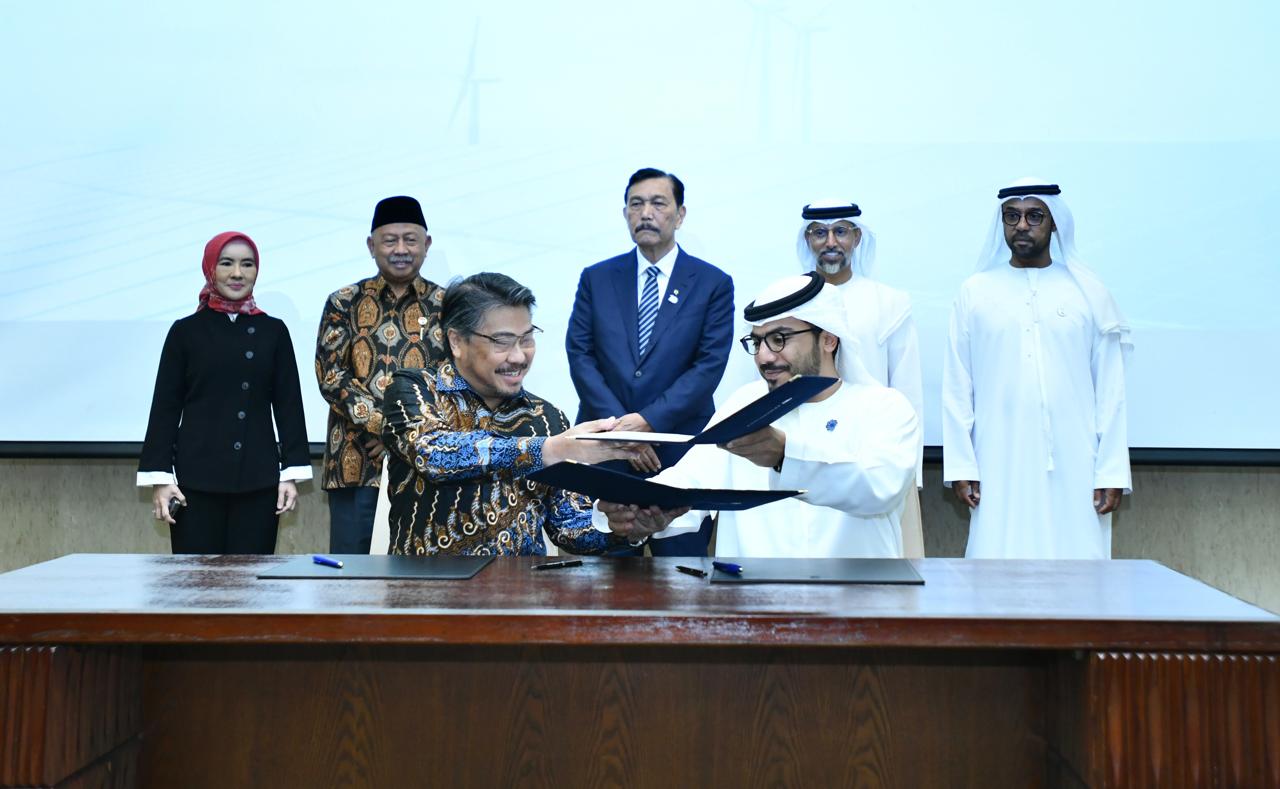 Pertamina NRE – Masdar Teken Kerja Sama Energi Terbarukan di Indonesia dan Internasional