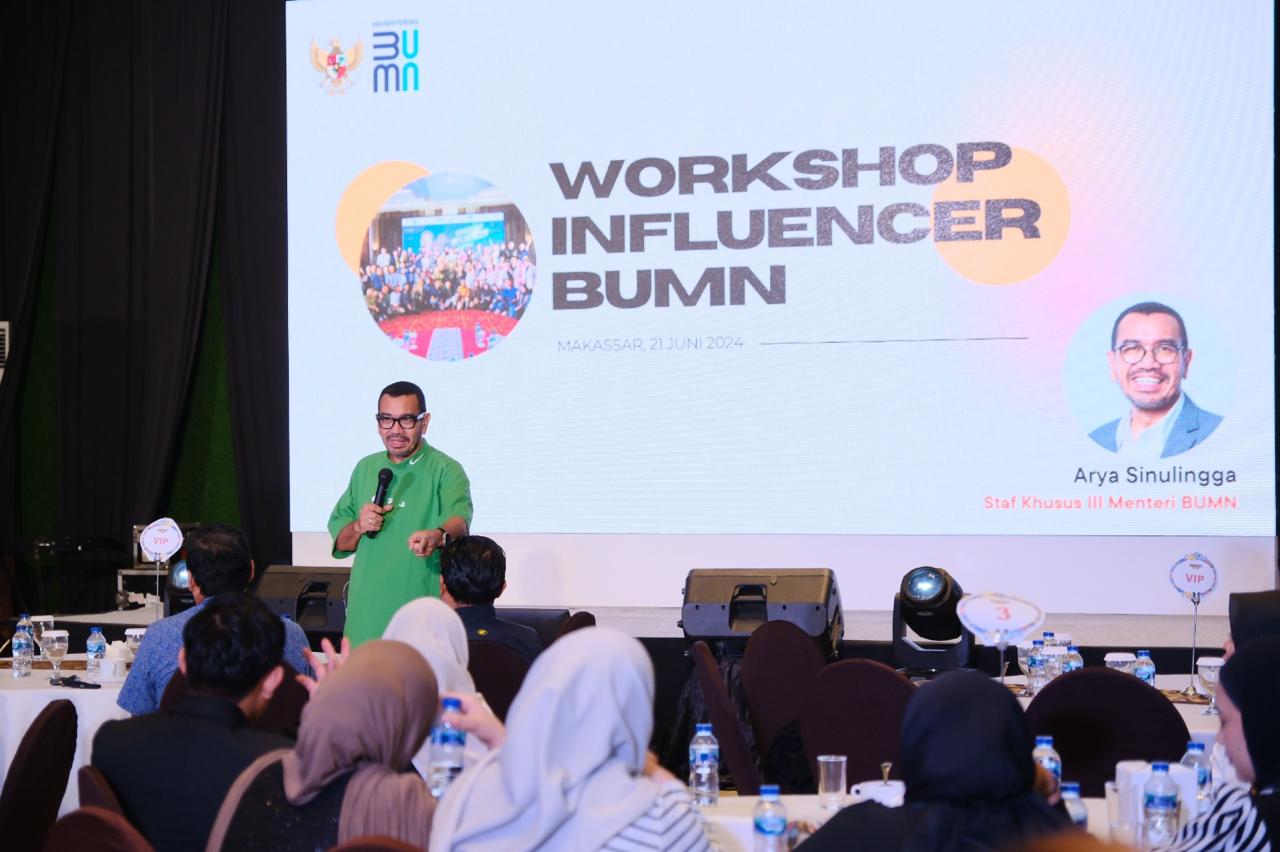 Erick Thohir Kembali Tingkatkan Kapabilitas Digital Influencer BUMN, Makassar jadi Lokasi Workshop ke-6