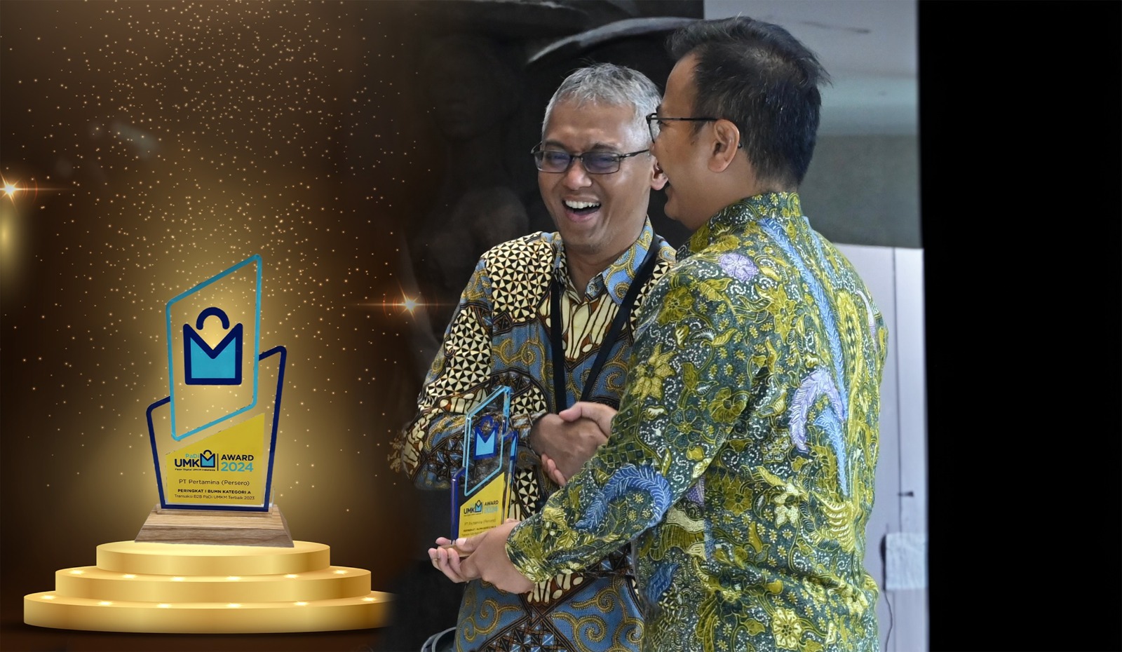 Pertamina Raih Penghargaan BUMN dengan Belanja B2B Terbaik untuk UMKM pada Tahun 2023