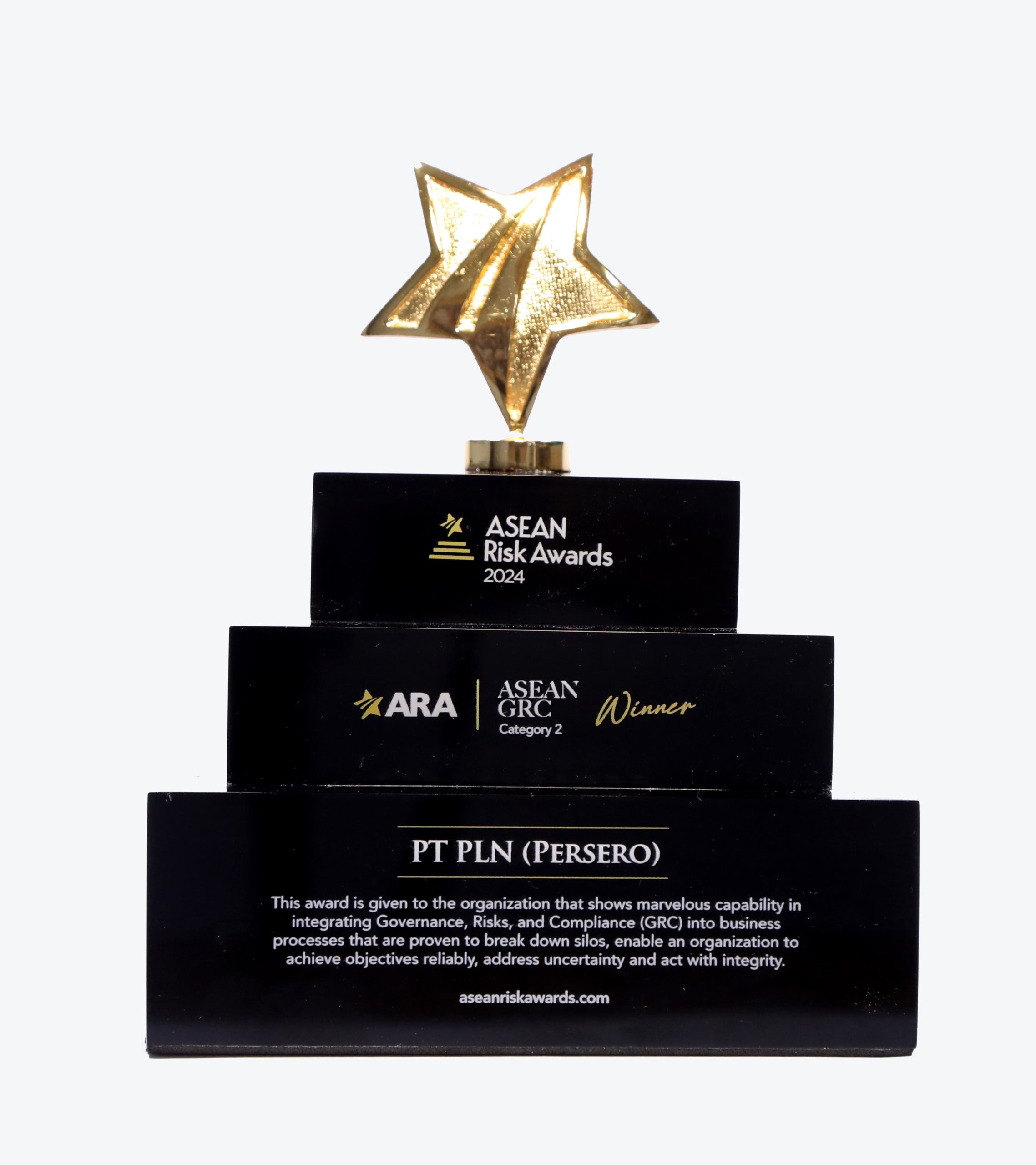 Sustain Kelola Manajemen Risiko, PLN Sabet Penghargaan di ASEAN Risk Award 2024