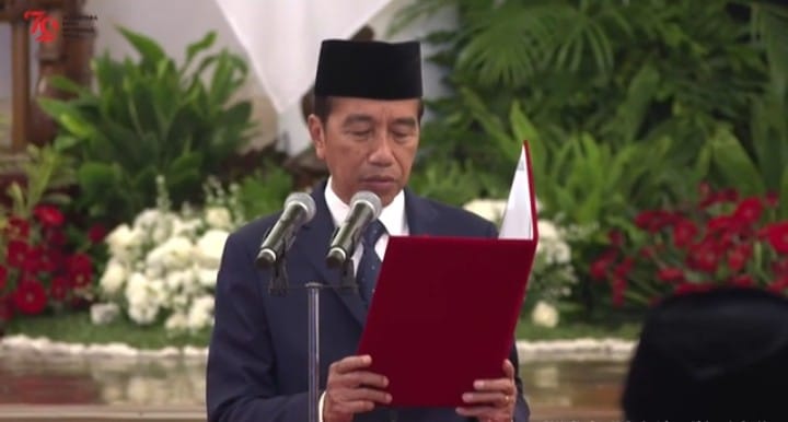 Isi Beberapa Posisi, Jokowi Kembali Rombak Kabinet dan Lantik Semulah Tokoh
