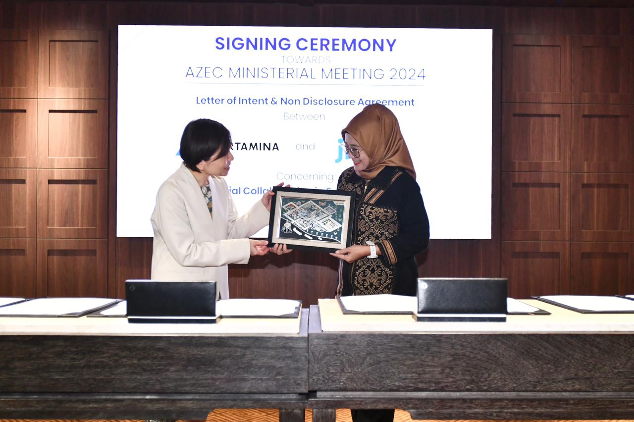 AZEC 2024: Tingkatkan Upaya Transisi Energi, Pertamina dan JICA Jalin Kerjasama