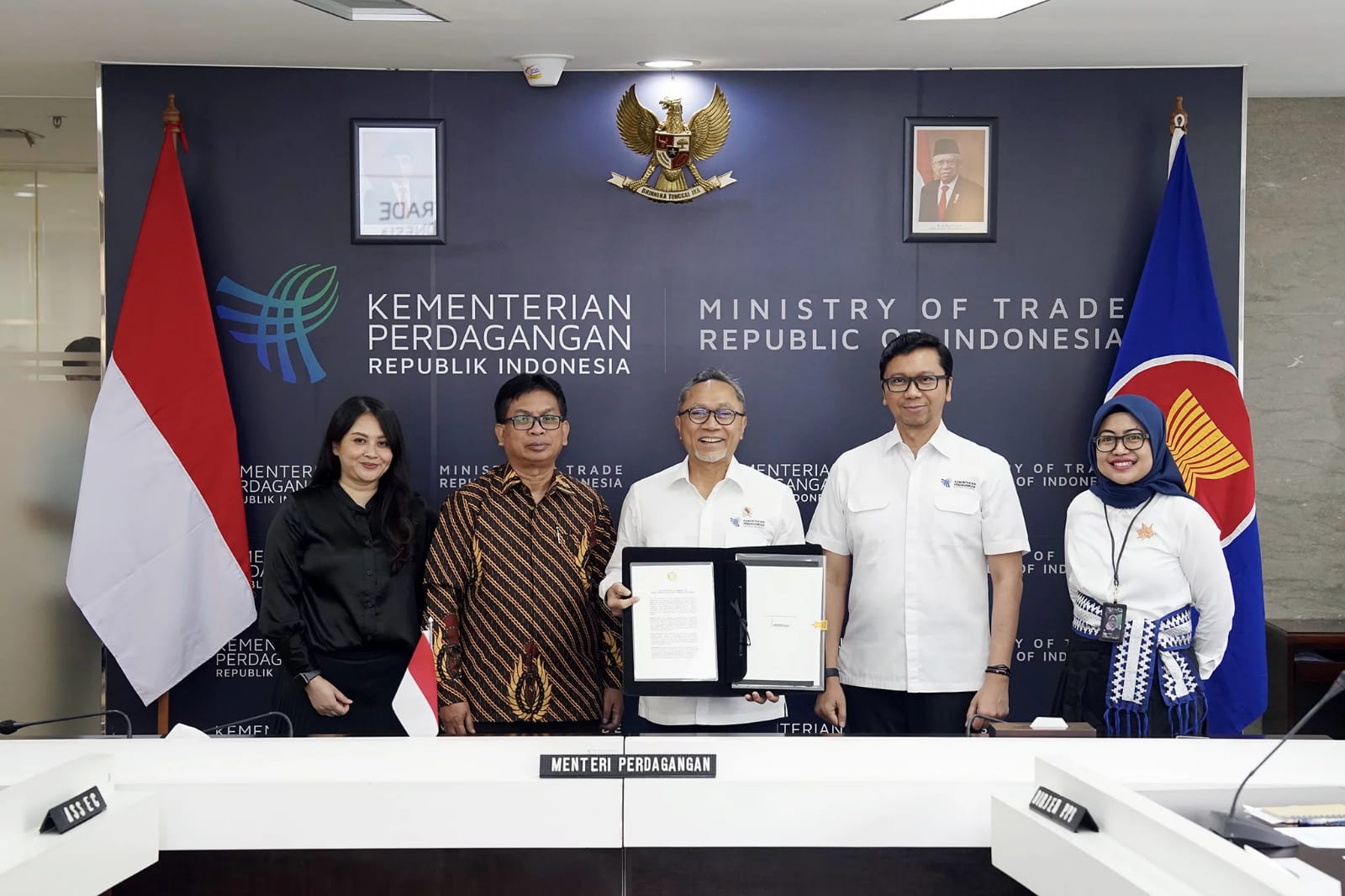 Mendag Teken Protokol Kelima Perubahan Persetujuan Penanaman Modal